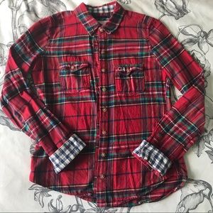 gilly hicks plaid flannel